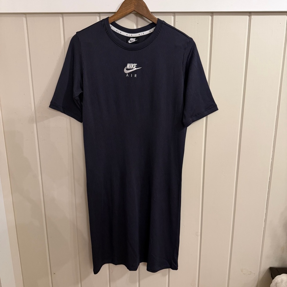 NWT Nike Black Tight Mini Dress, Short Sleeve, Size XL